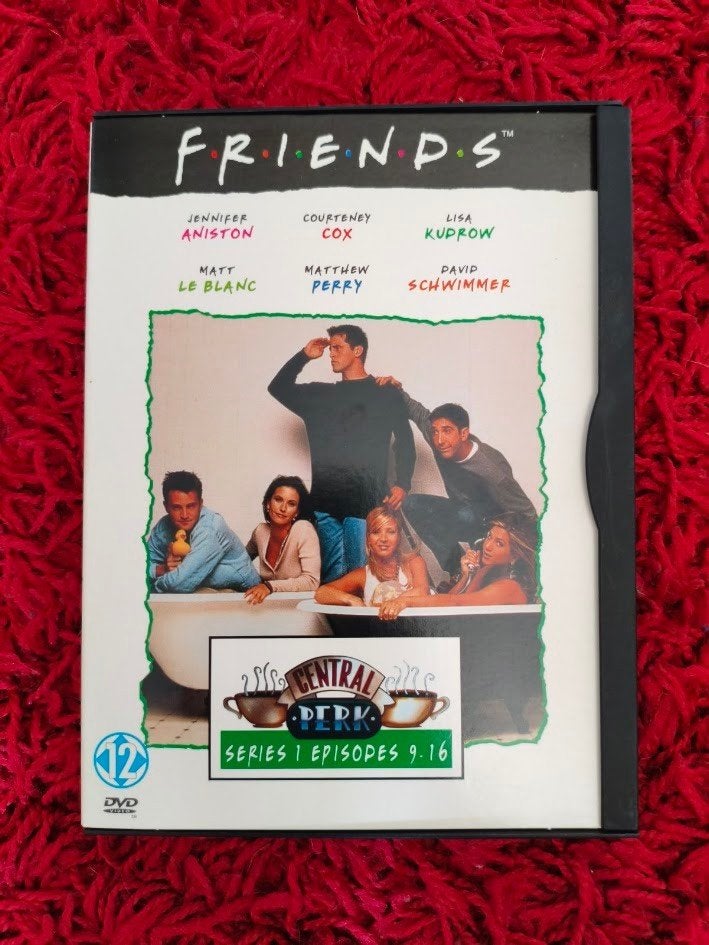 Friends serie 1 episode 9-16 DVD, Alle leeftijden, Ophalen of Verzenden, Gebruikt, Komedie