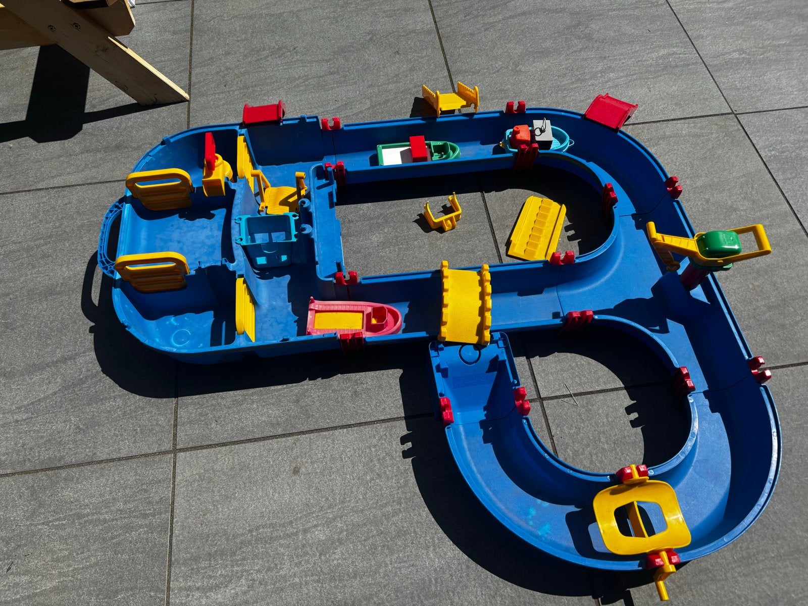 Aquaplay waterbaan met boten en accessoires, Ophalen, Zo goed als nieuw, Jongen of Meisje