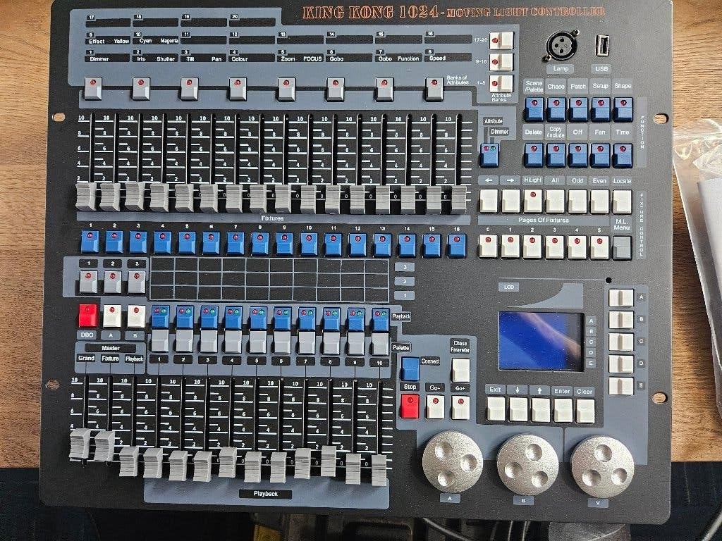 King Kong 1024 DMX Console, Ophalen, Nieuw, Licht