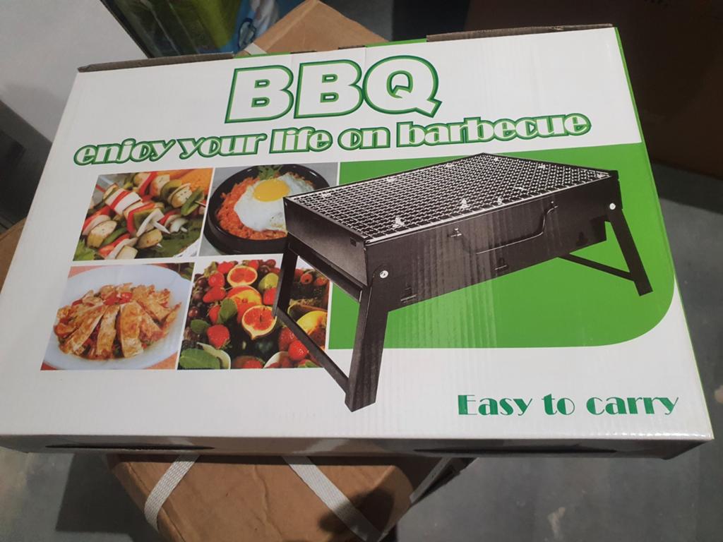 Draagbare BBQ - Ideaal voor picknick en camping, Ophalen of Verzenden, Nieuw, Onbekend