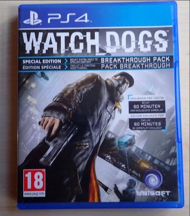 Watch dogs PS4, Avontuur en Actie, Vanaf 18 jaar, 1 speler, Ophalen of Verzenden