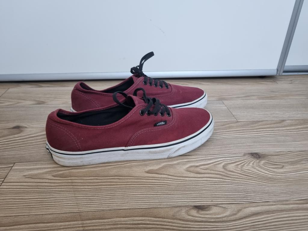 Bordeaux rode Vans (Maat 43), Overige kleuren, Ophalen of Verzenden, Vans, Sneakers of Gympen
