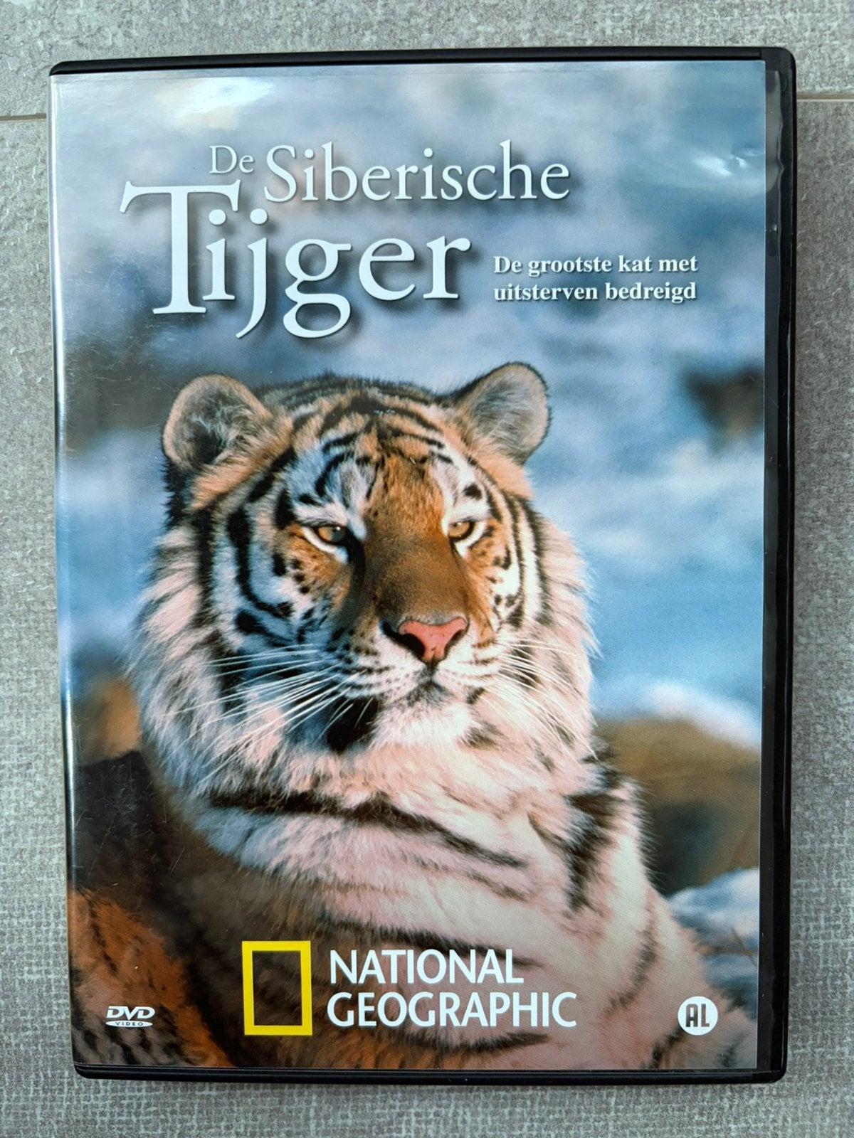 DVD De Siberische Tijger, Alle leeftijden, Ophalen of Verzenden, Zo goed als nieuw, Natuur