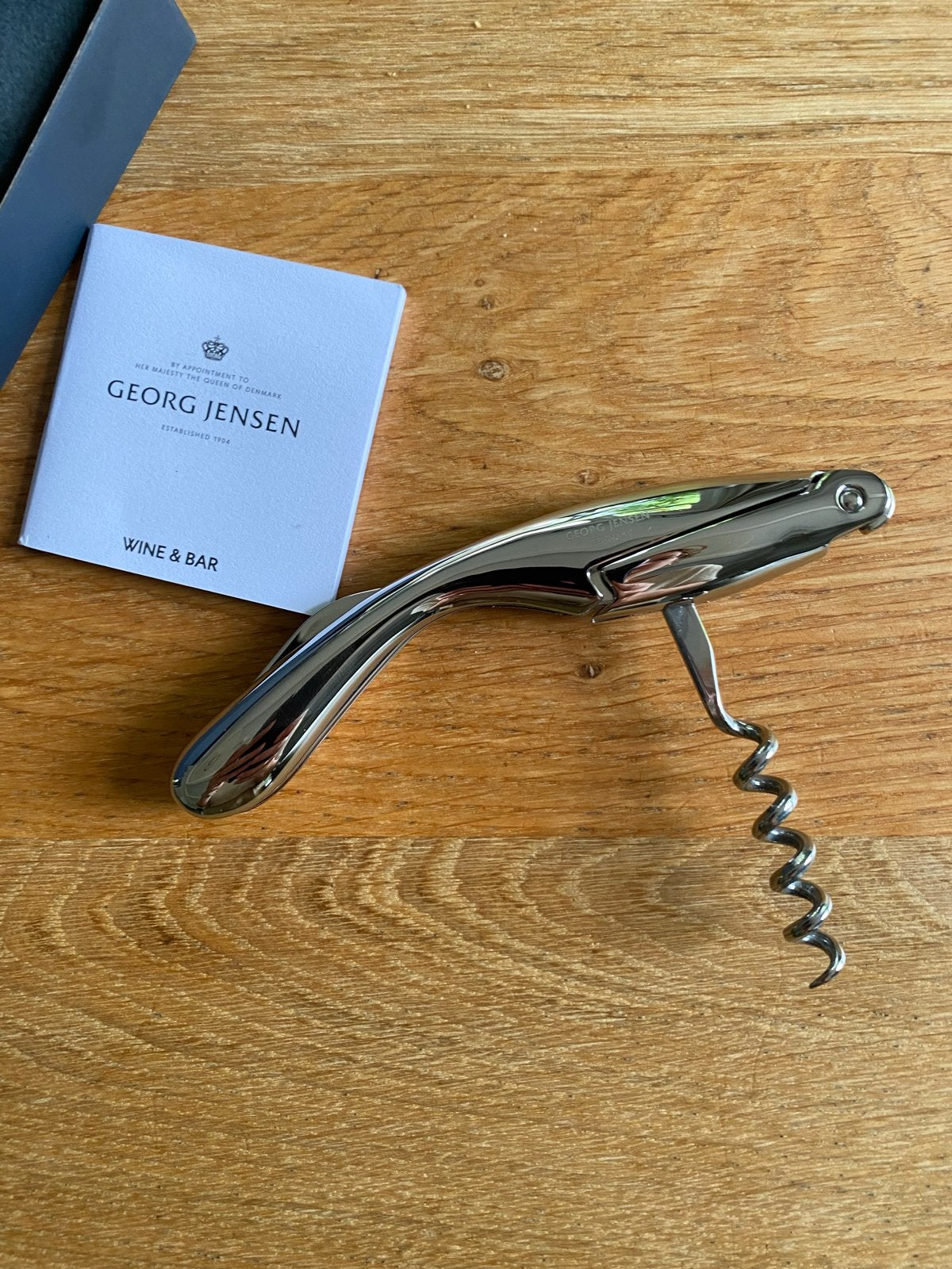 Georg Jensen Kurkentrekker van RVS, Overige typen, Ophalen of Verzenden, Metaal, Nieuw
