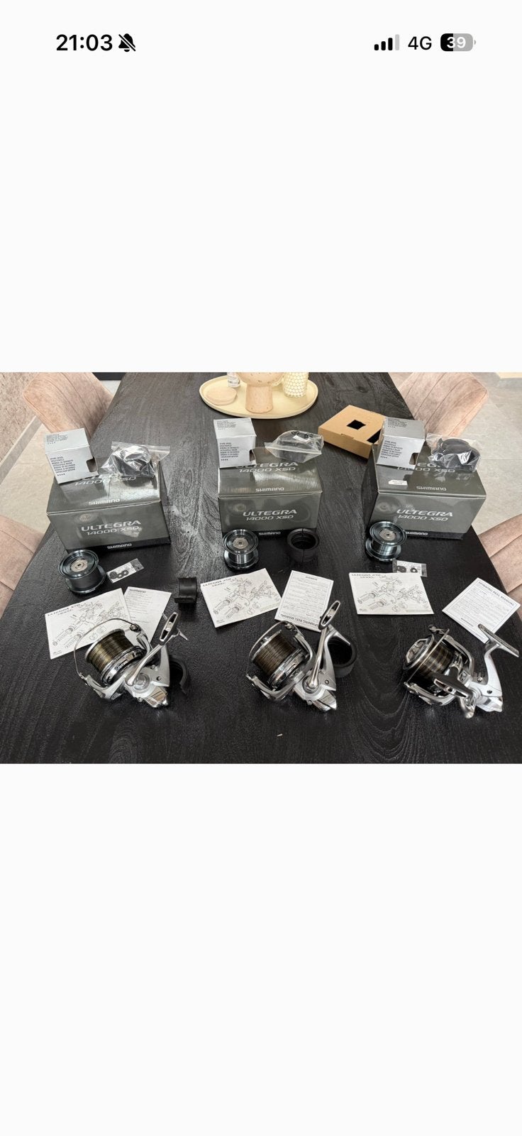 Nieuwstaat 1x gebruikt 3x shimano ultegra 14000 xsd in doos, Ophalen of Verzenden, Zo goed als nieuw, Molen