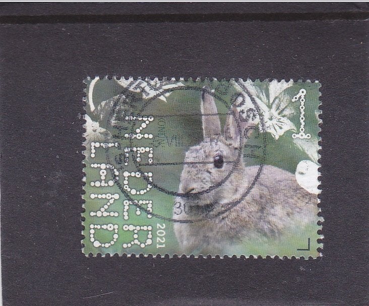 postzegel Beleef de Natuur, Postzegels en Munten, Postzegels | Nederland, Ophalen of Verzenden, Na 1940, Gestempeld