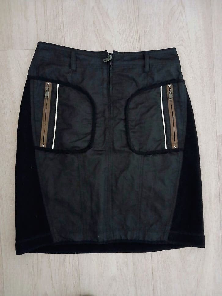 Marc Cain zwarte rok  Mt S, Kleding | Dames, Marc Cain, Verzenden, Zwart, Zo goed als nieuw