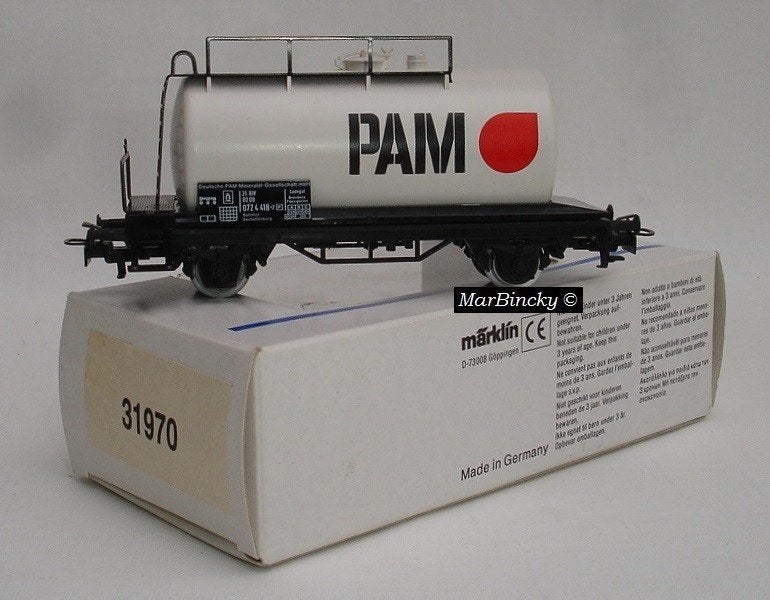 Märklin 4440 / 31970 PAM Ketelwagen DB !, Wisselstroom, Ophalen of Verzenden, Märklin, Nieuw