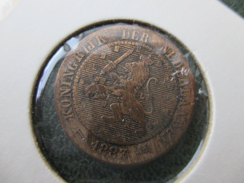 2 1/2 cent 1883, Postzegels en Munten, Munten | Nederland, Ophalen of Verzenden, Koning Willem III, Overige waardes, Losse munt