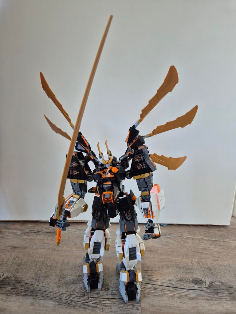 LEGO Ninjago 71821 Cole's Reusachtige Drakenmecha, Lego, Compleet, Ophalen of Verzenden, Zo goed als nieuw