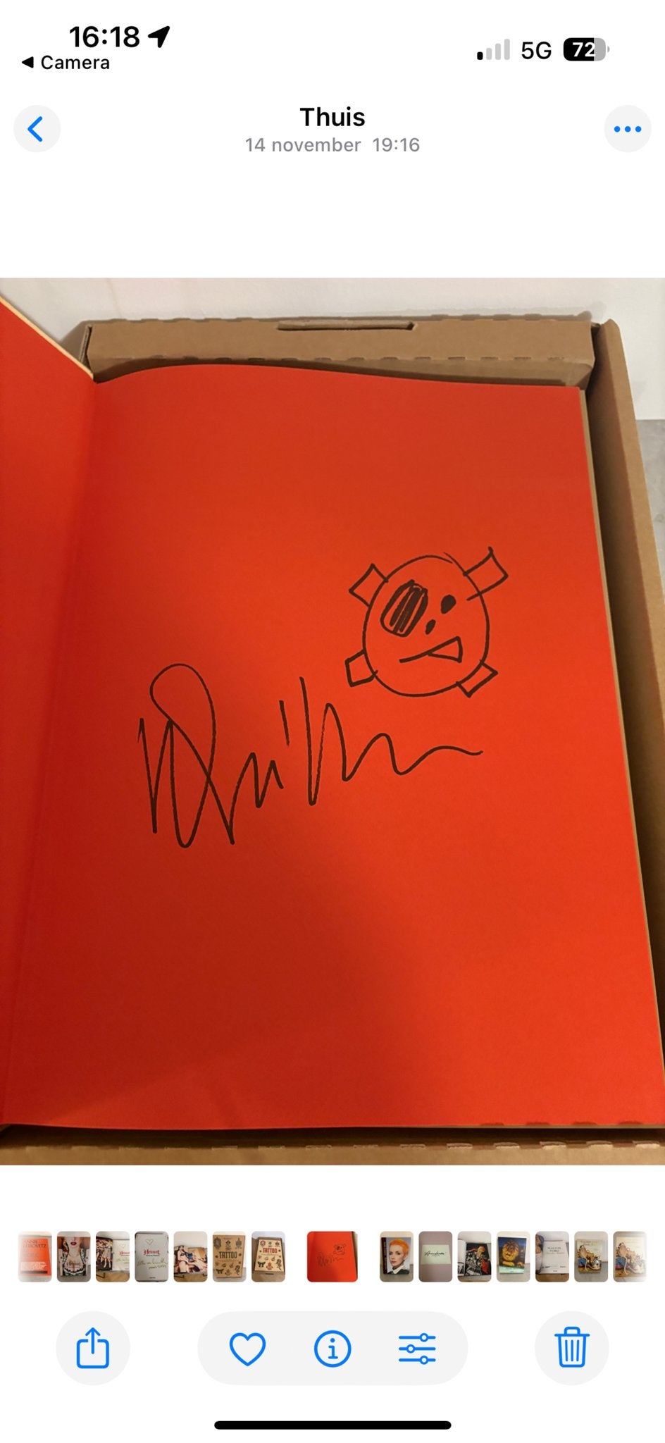 Tattoo boek Henk Schiffmacher gesigneerd, Boeken, Literatuur, Zo goed als nieuw, Nederland, Ophalen of Verzenden