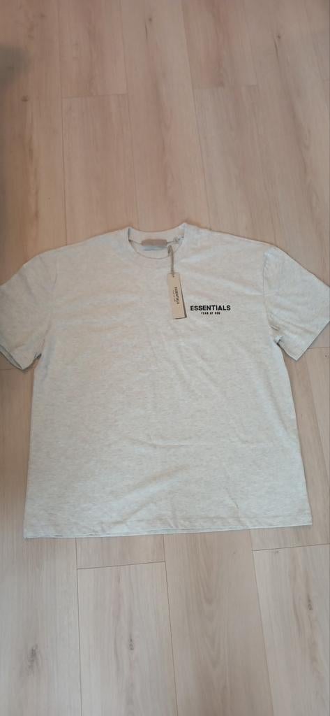 Essentials Fear of God Shirt Grijs, Ophalen of Verzenden, Nieuw, Maat 52/54 (L), Grijs
