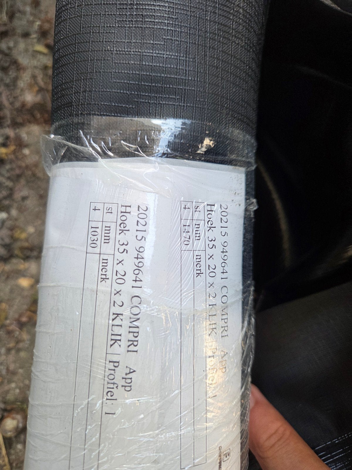 Comprifalt lateislabben, Ophalen, Minder dan 25 mm, Overige typen, Nieuw