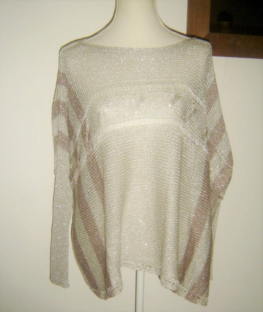 LEUKE en TRENDY oversized goudbeige trui - NIEUW, Ophalen of Verzenden, Nieuw, Maat 38/40 (M), Beige