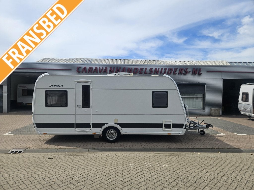Dethleffs Nomad 470 FR Mover!! Kantelbaar fiets!, Rondzit, Bedrijf, Overige typen, Tot en met 4