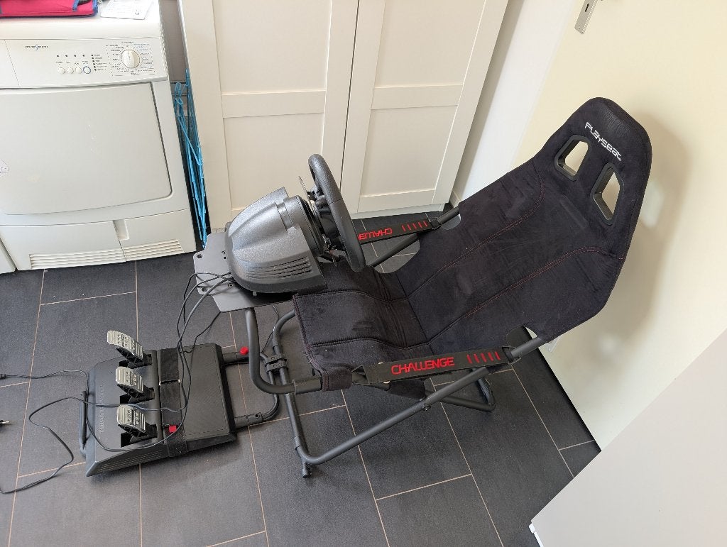 Playseat Challenge met Thrustmaster TMX racestuur, Spelcomputers en Games, Spelcomputers | Xbox | Accessoires, Ophalen, Gebruikt