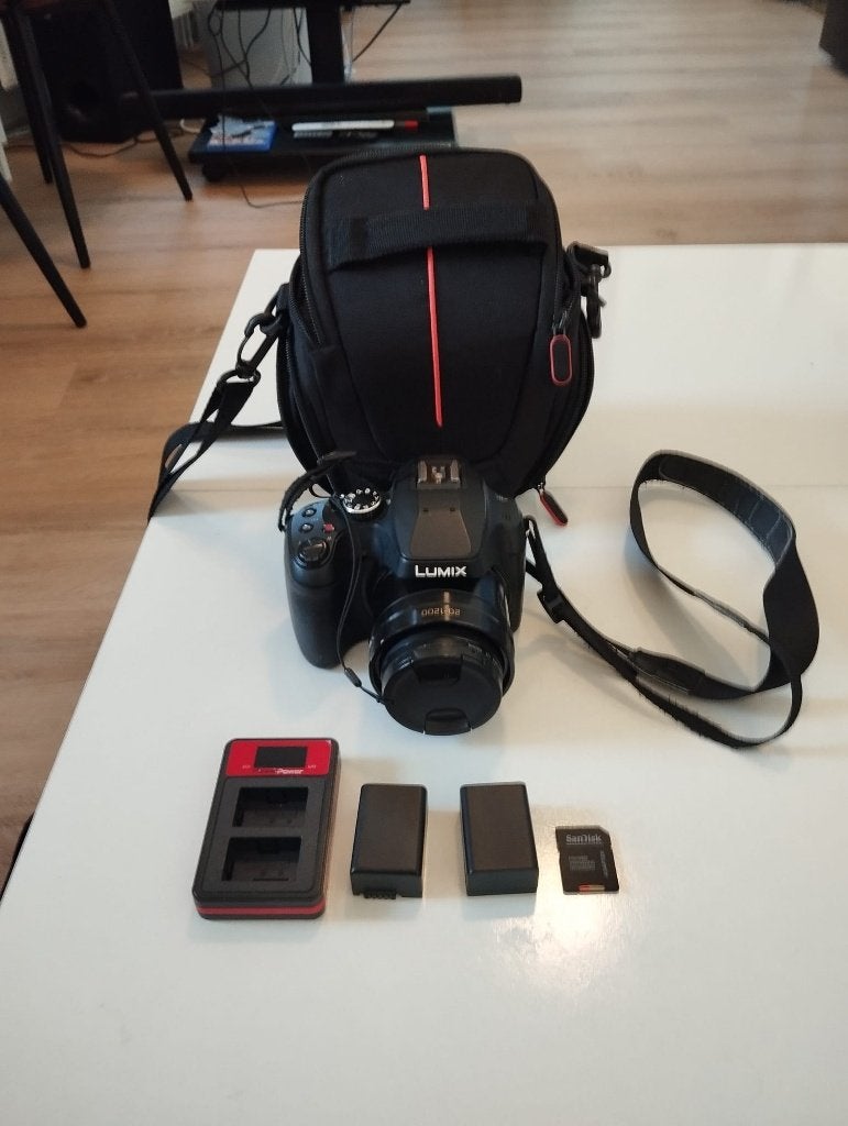 Panasonic Lumix DC-FZ82 Camera met complete accessoire set, Panasonic, 18 megapixels, Ophalen of Verzenden, Zo goed als nieuw