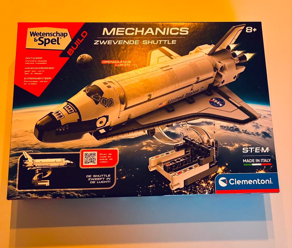 Nieuw in doos! Clementoni NASA Shuttle, Overige merken, Nieuw, Ophalen of Verzenden, Groter dan 1:72