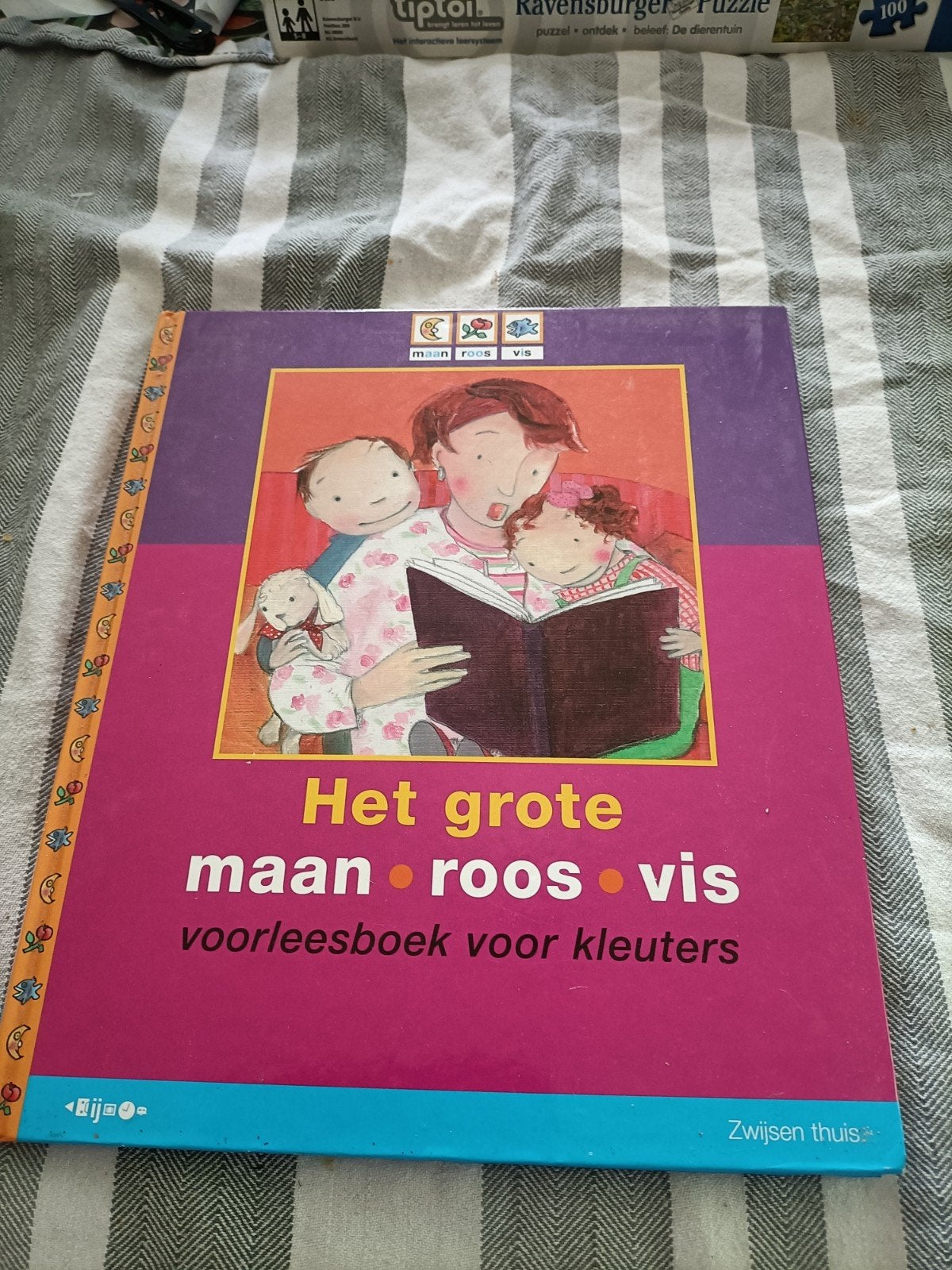 Het Grote Maan Roos Vis Voorleesboek voor Kleuters, Boeken, Ophalen of Verzenden