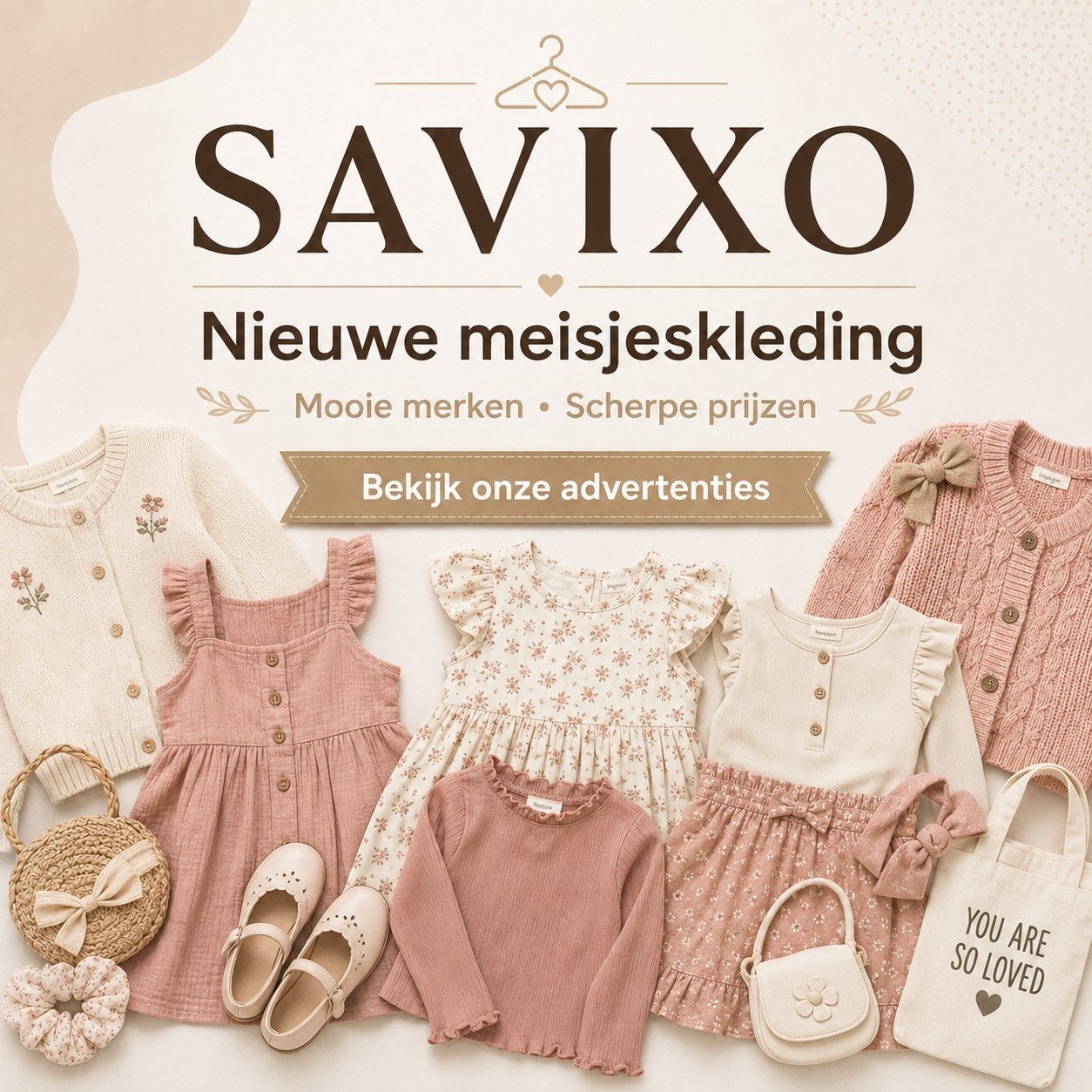 Nieuwe meisjeskleding van verschillende merken SAVIXO, Kinderen en Baby's, Ophalen of Verzenden, Nieuw