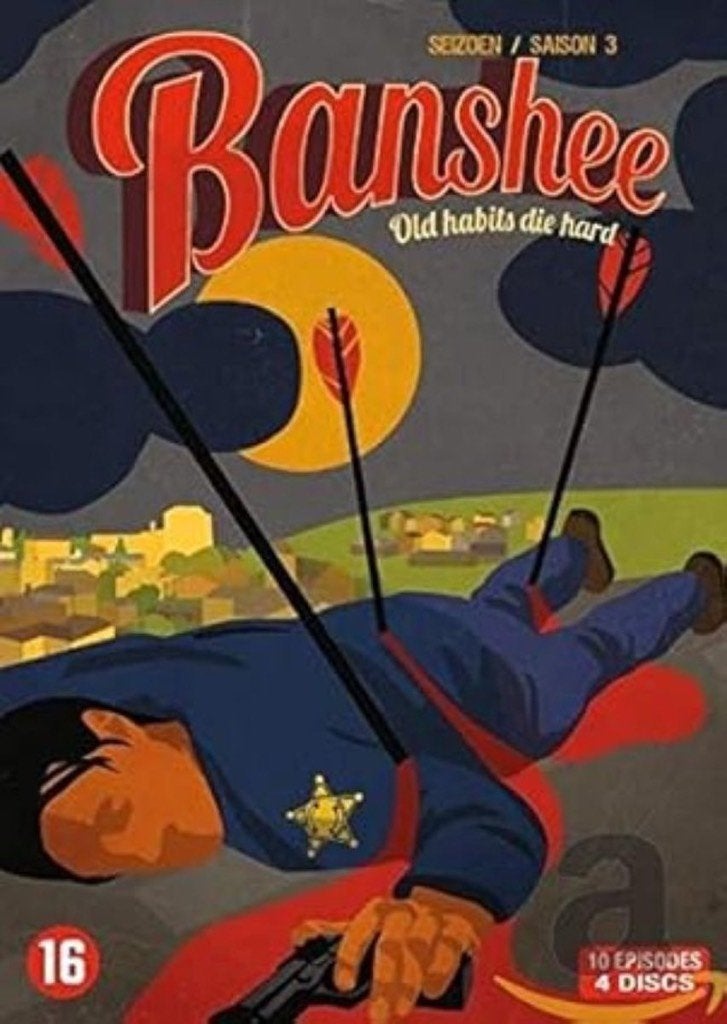 Banshee - Seizoen 3 (4 DVD Set, NL Ondertiteling!) NIEUW!, Vanaf 16 jaar, Eerste persing, Verzenden, Duits