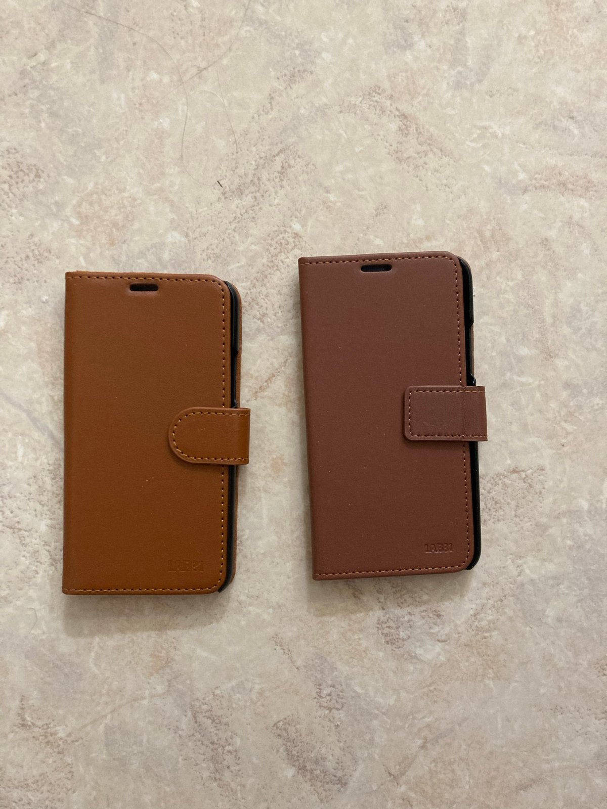 Nieuwe Leren Hoesjes voor iPhone X/XS/11 Pro - Cognac, Bruin, Nieuw, Hoesje of Tasje, Ophalen of Verzenden
