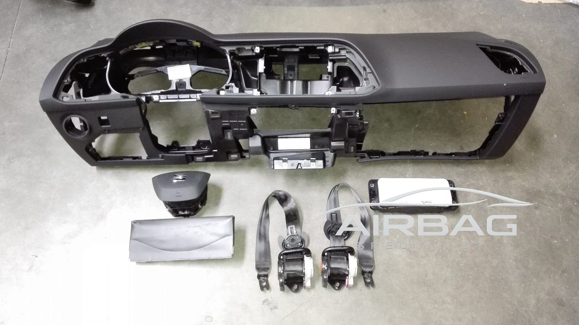 Seat Leon 2014-2020 airbag set dashboard stuur airbag knie g, Auto-onderdelen, Gebruikt, -, -, Ophalen of Verzenden