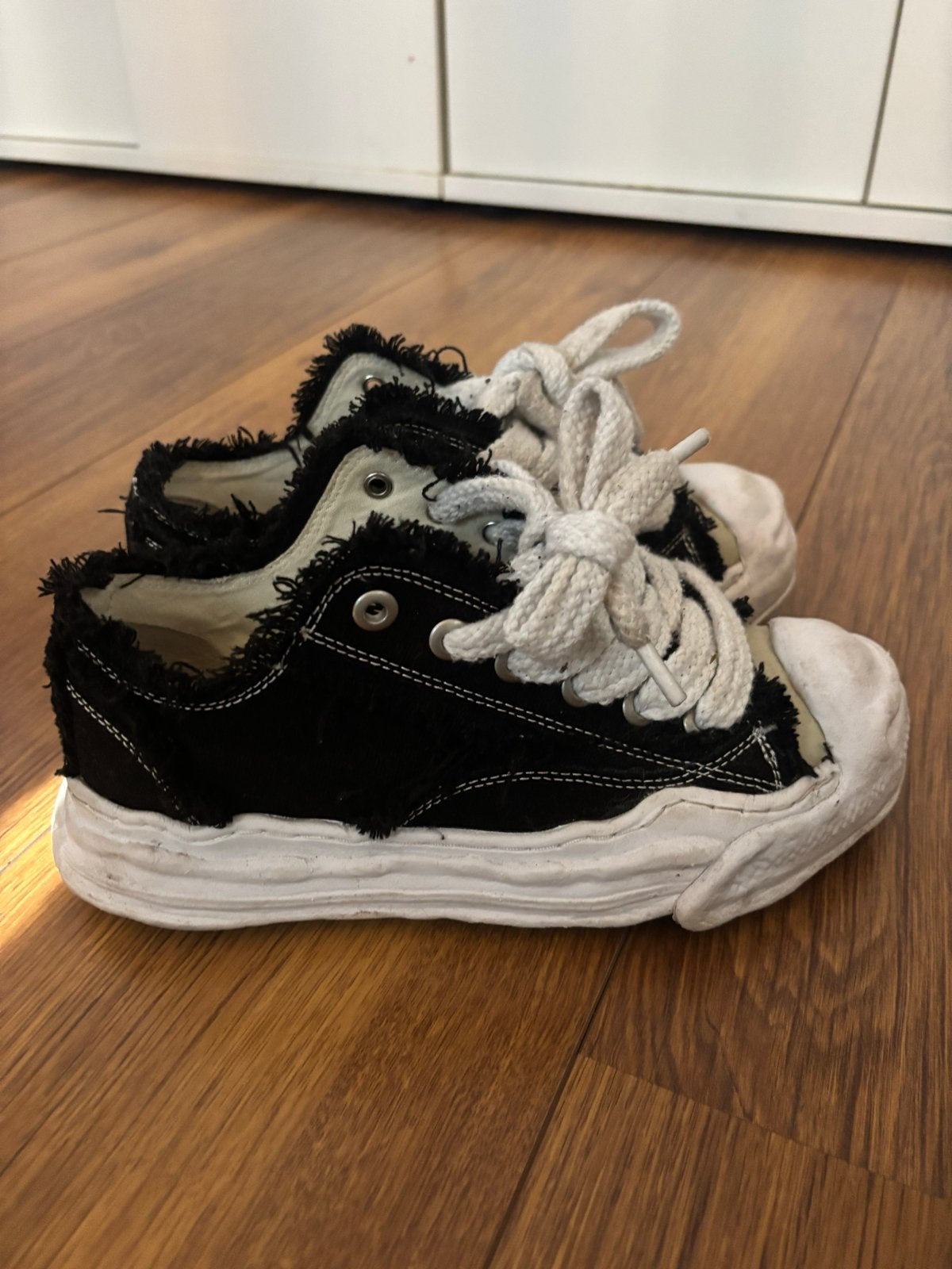 Maison Mihara Yasuhiro (MMY) sneakers, Kleding | Dames, Schoenen, Zo goed als nieuw, Sneakers of Gympen, Zwart, Ophalen of Verzenden