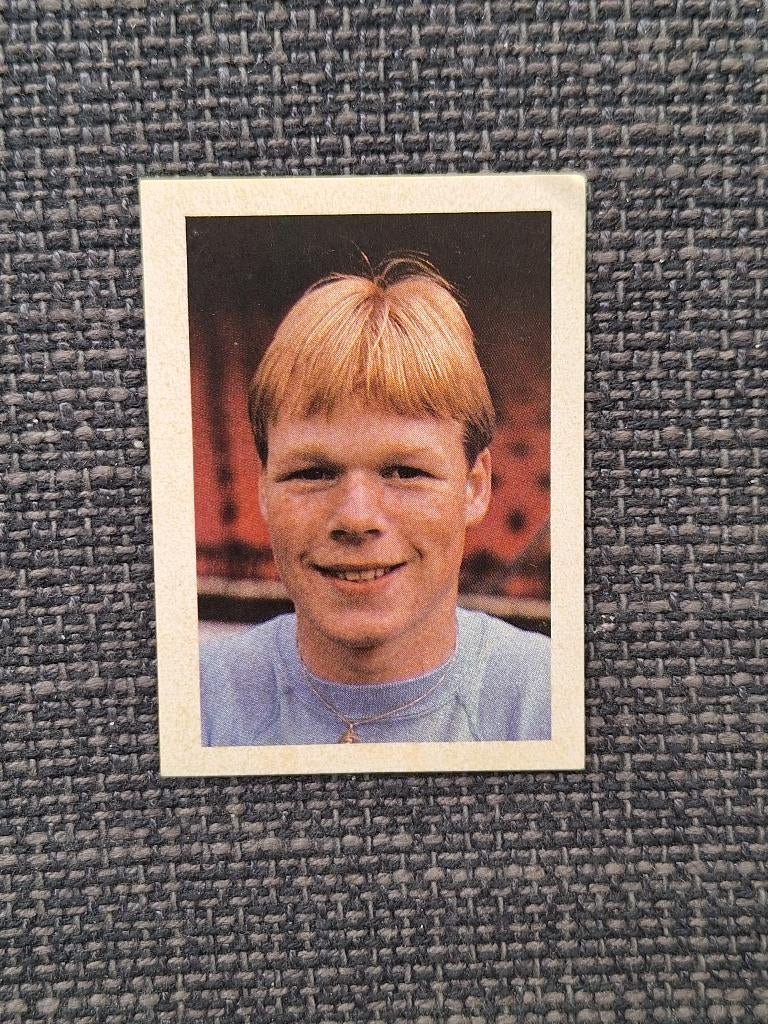 Topvoetbal 81/82 Ronald Koeman, Verzenden, Gebruikt, Plaatje