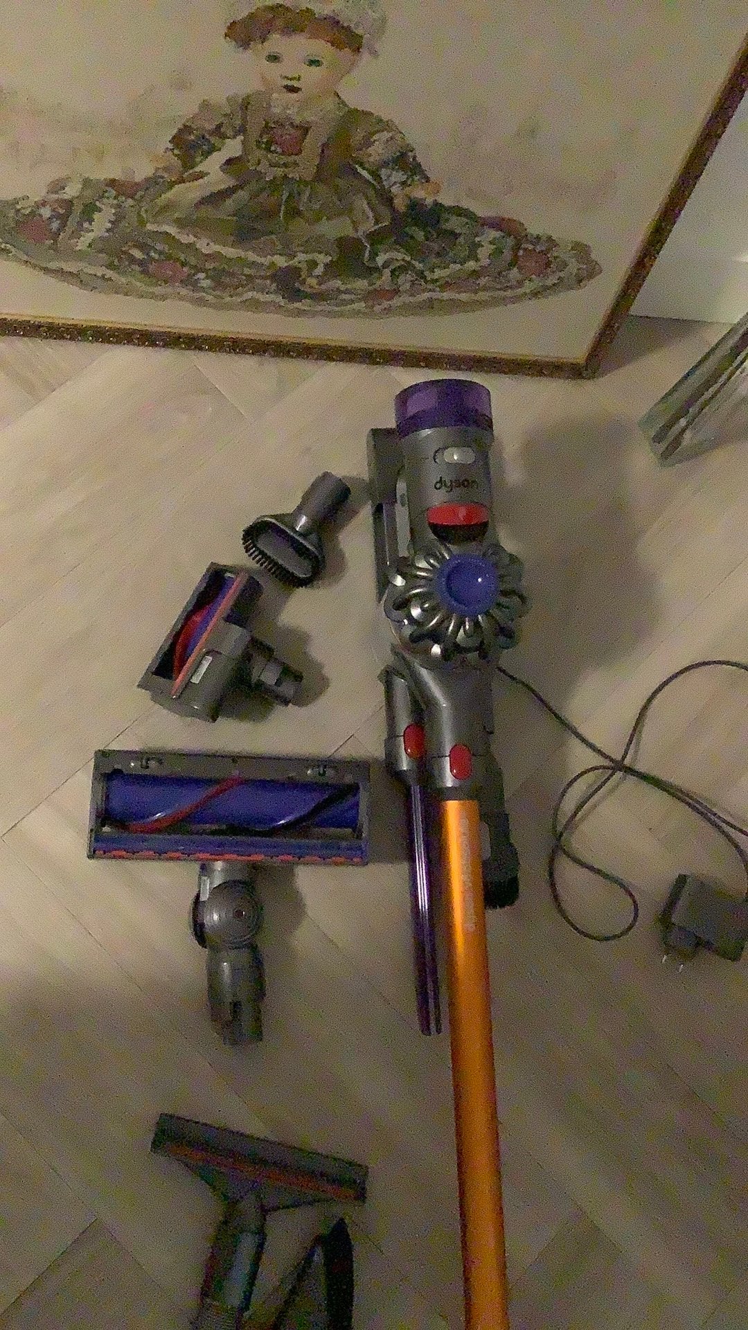 Dyson V8 stofzuiger, Witgoed en Apparatuur, Stofzuigers, Gebruikt, Steelstofzuiger, Dyson, Ophalen