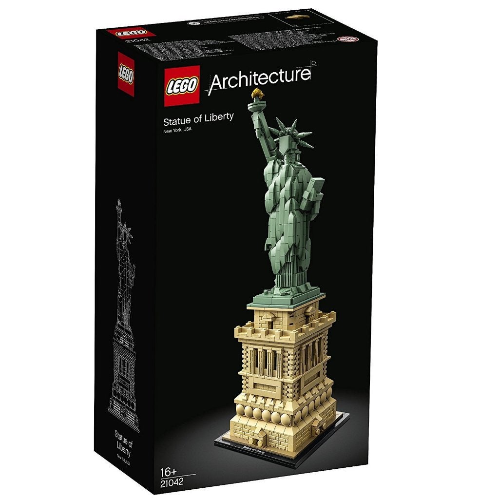 LEGO 21042 Architecture VrijheidsBeeld USA 1685 delig, Nieuw, Architecture, Ophalen of Verzenden, Complete set
