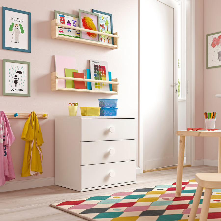 Ikea Drawer chest Godishus., Ophalen, Zo goed als nieuw, Jongetje of Meisje