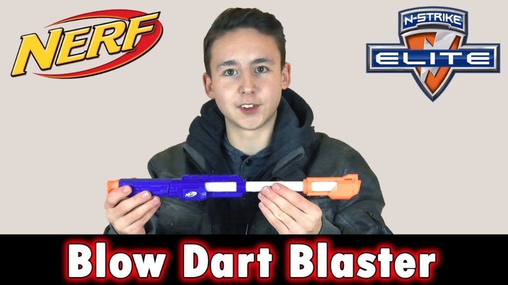 Nerf: N-Strike: Blow Dart Blaster, ., Jongen of Meisje, Nieuw, Ophalen of Verzenden