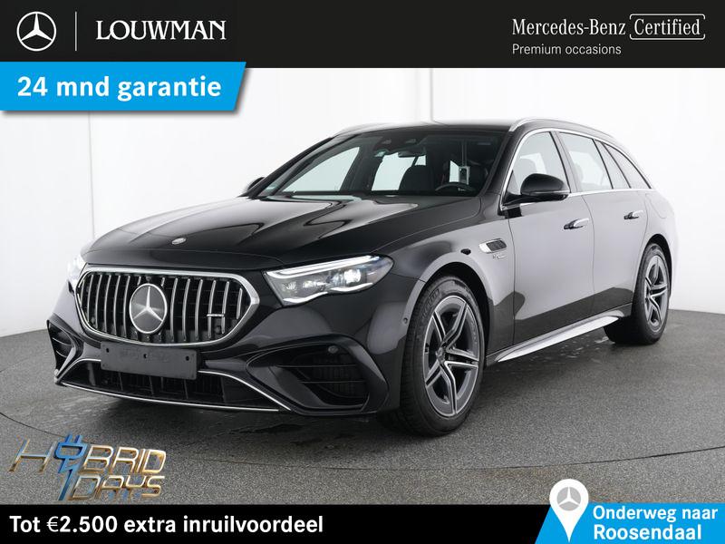 Mercedes-Benz E-Klasse Estate Mercedes-AMG 53 4MATIC+ | Trek, Automaat, 12 maanden, Zwart, Zwart