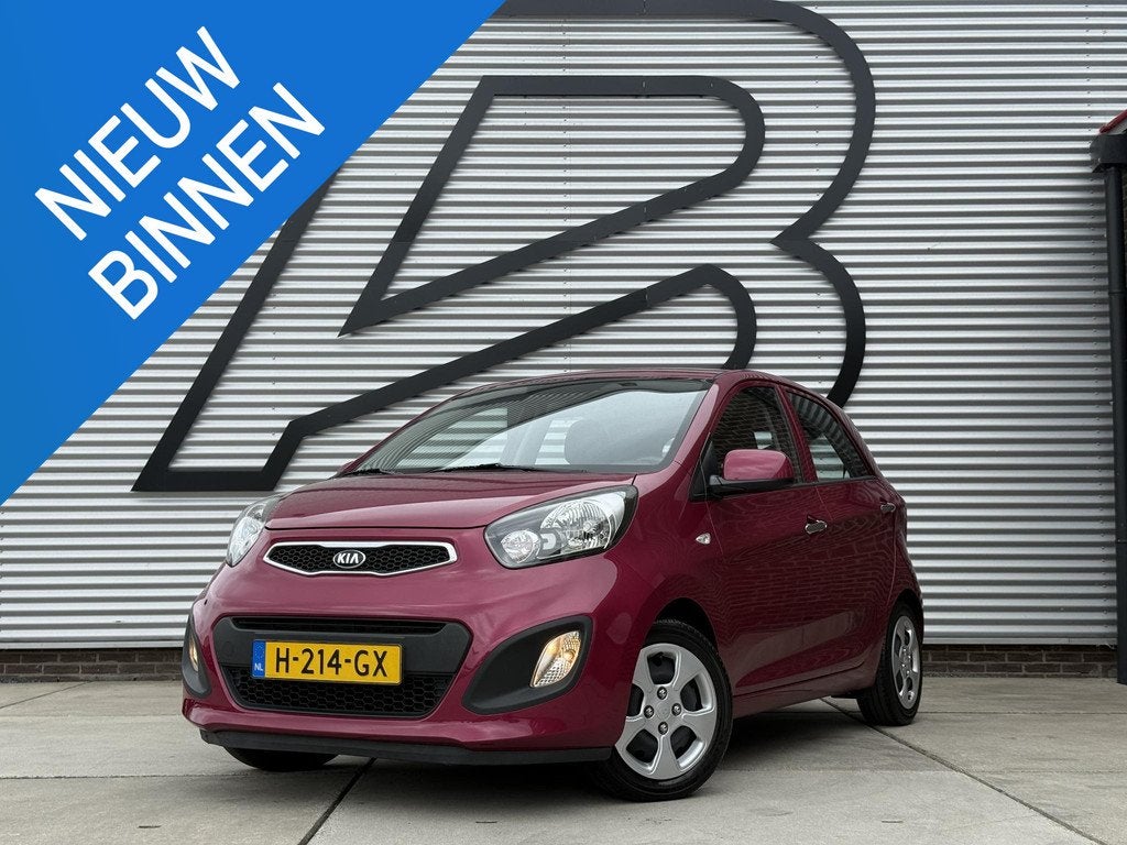 Kia Picanto 1.0 CVVT BusinessLine Navigator 1e Eigenaar|Airc, Auto's, Kia, Voorwielaandrijving, Euro 5, Stof, Gebruikt