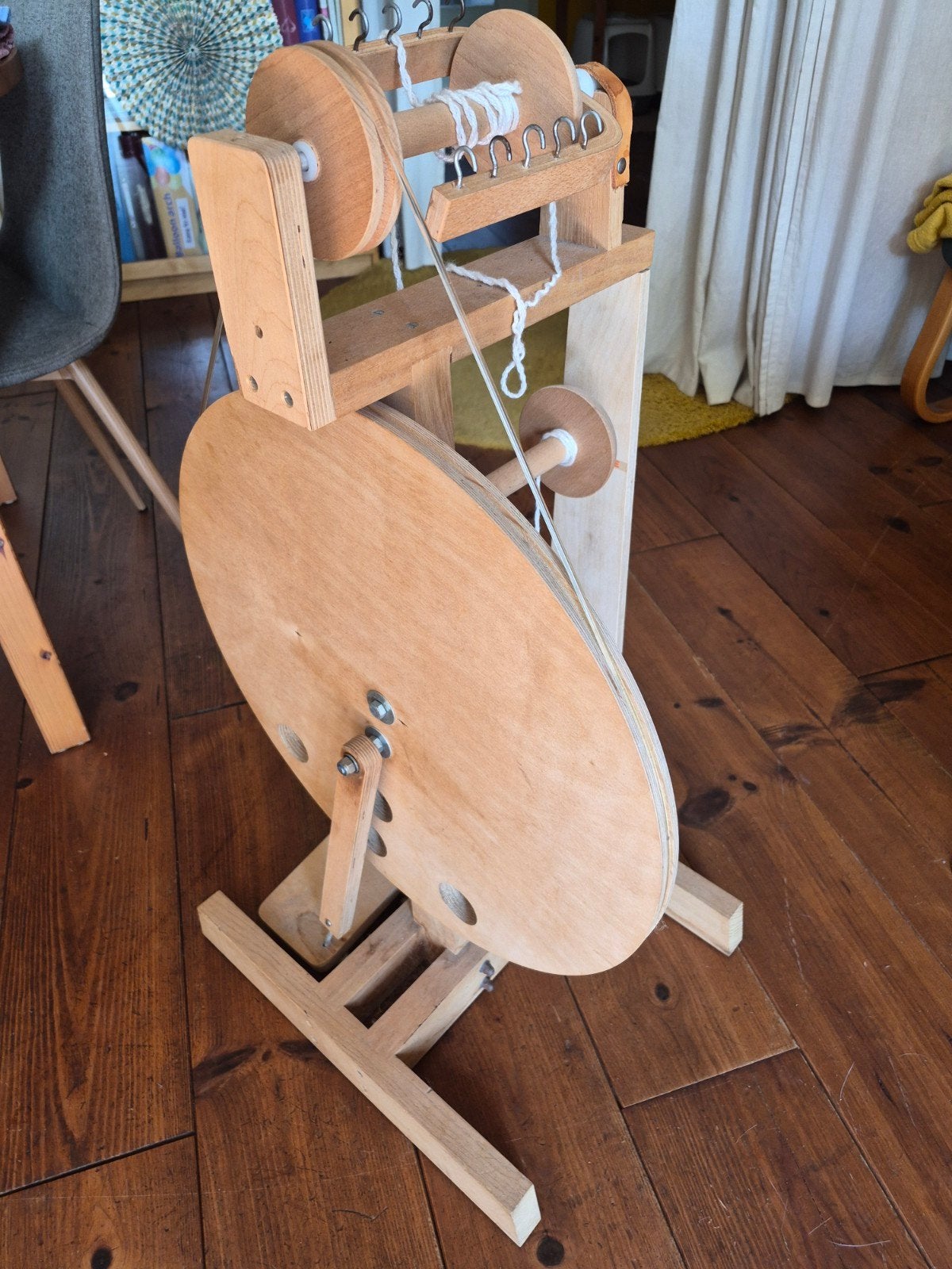 louet look a like, Hobby en Vrije tijd, Spinnewielen en Spinnen, Ophalen, Gebruikt, Spinnewiel
