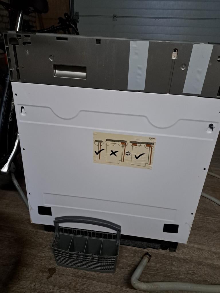 Inventum inbouw vaatwasser VVW6008A/04, Witgoed en Apparatuur, Vaatwasmachines, Ophalen, Inbouw, Minder dan 85 cm