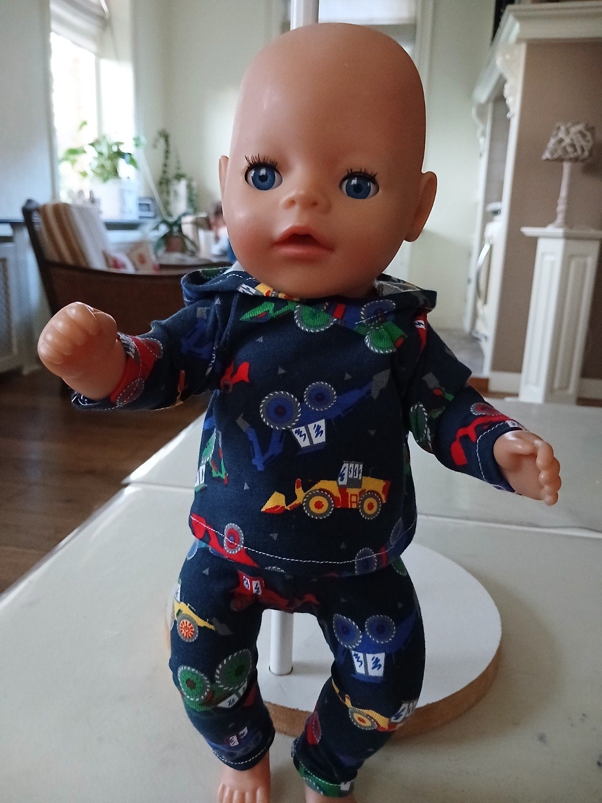 2 delig jongens set baby born pop 36/38, Ophalen of Verzenden, Nieuw, Babypop