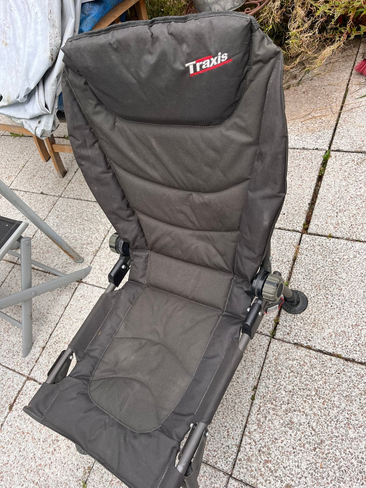 Vis stoel, Ophalen of Verzenden, Zo goed als nieuw, Koffer of Tas