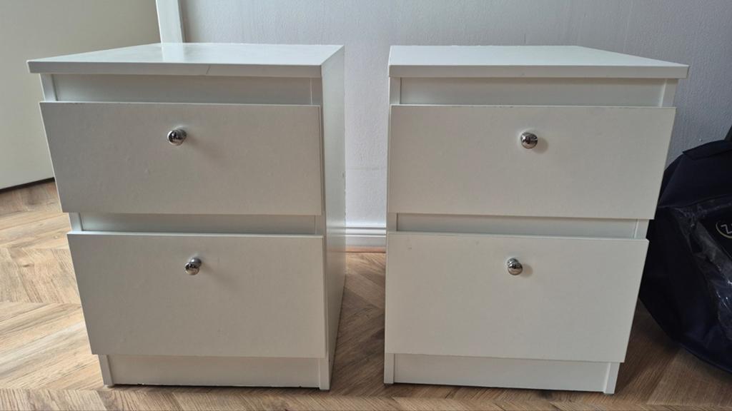 Jysk nachtkastjes, Ophalen, Overige materialen, Gebruikt, Minder dan 45 cm
