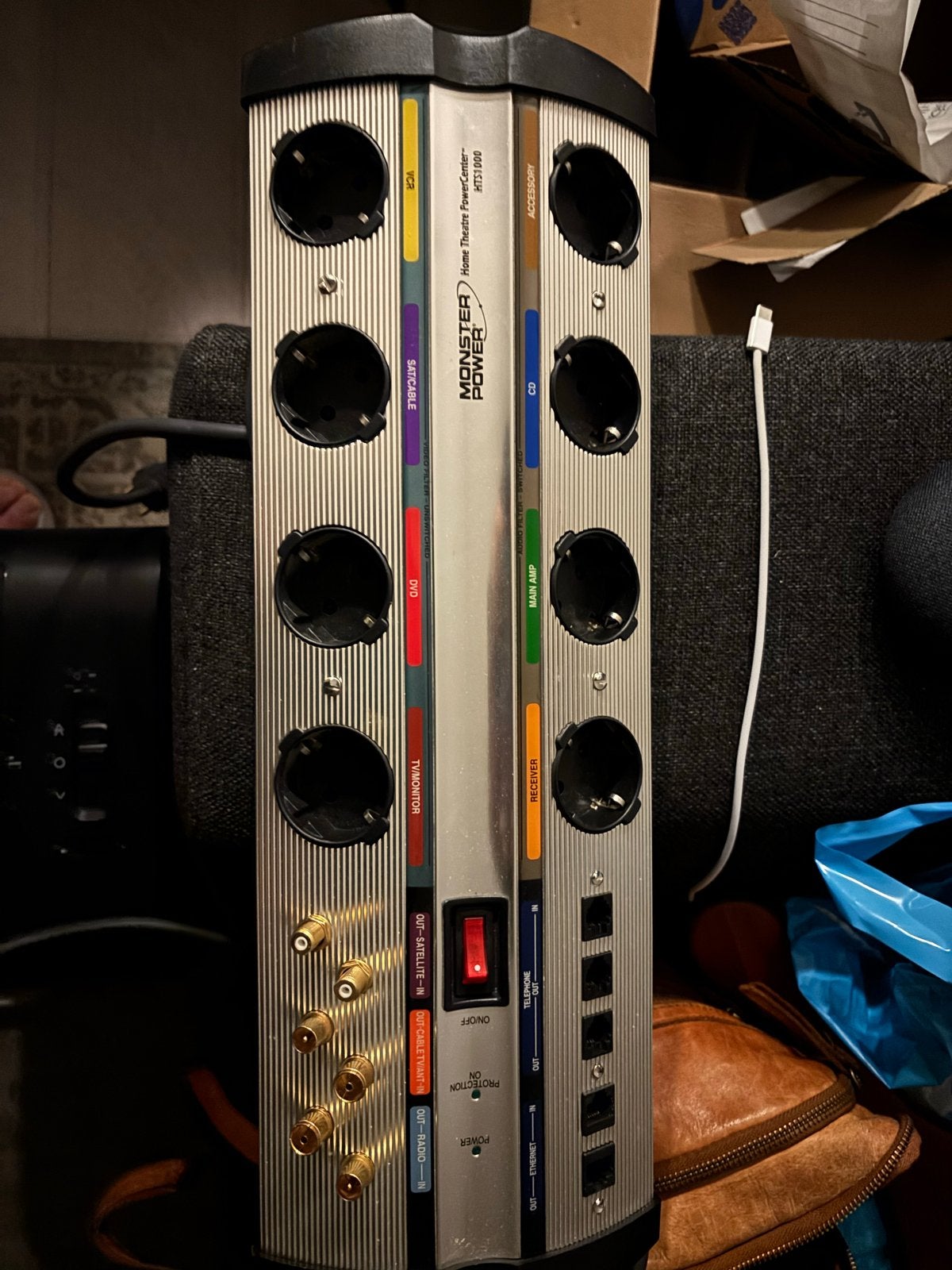 Monster Power HTS1000 Home Theater PowerCenter, Overige merken, Ophalen of Verzenden, Minder dan 40 watt, Overige spelers