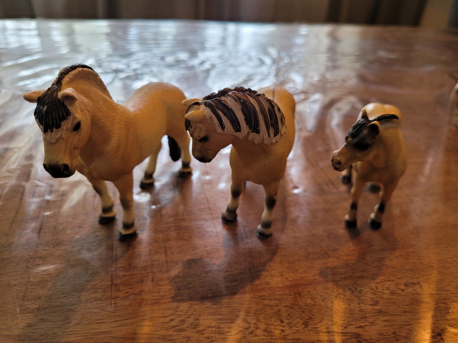 schleich fjord paarden, Ophalen of Verzenden, Zo goed als nieuw, Paard, Beeldje of Figuurtje