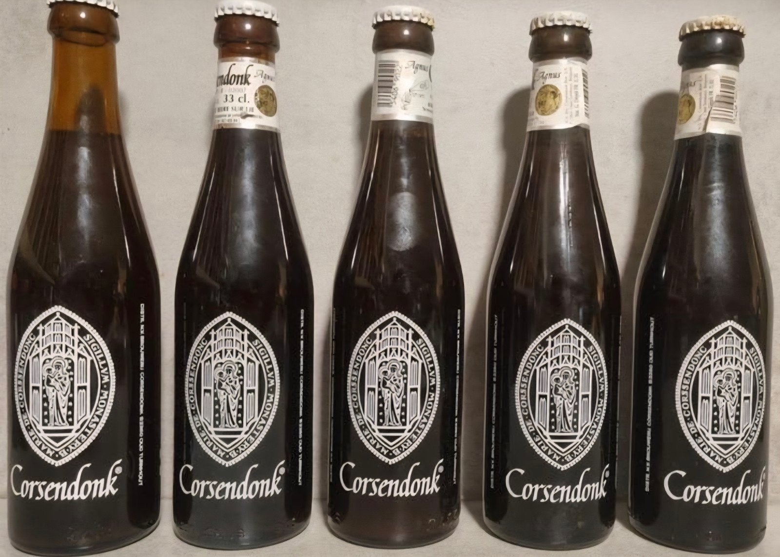 Corsendonk Agnus <'92/'92/'93/'95/'96, Pater 75cl '93/'97/99, Verzamelen, Ophalen of Verzenden, Zo goed als nieuw, Flesje(s), Overige merken