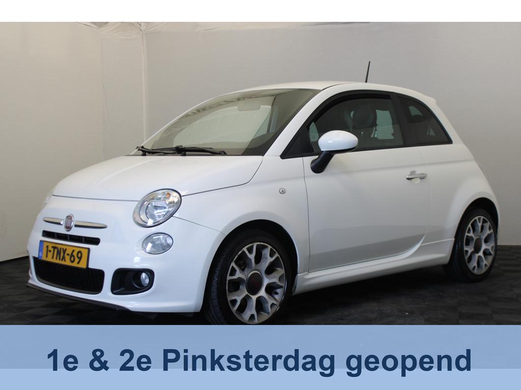 Fiat 500 0.9 TwinAir Turbo 500S (bj 2014), Auto's, Fiat, Voorwielaandrijving, Gebruikt, Leder en Stof, Origineel Nederlands