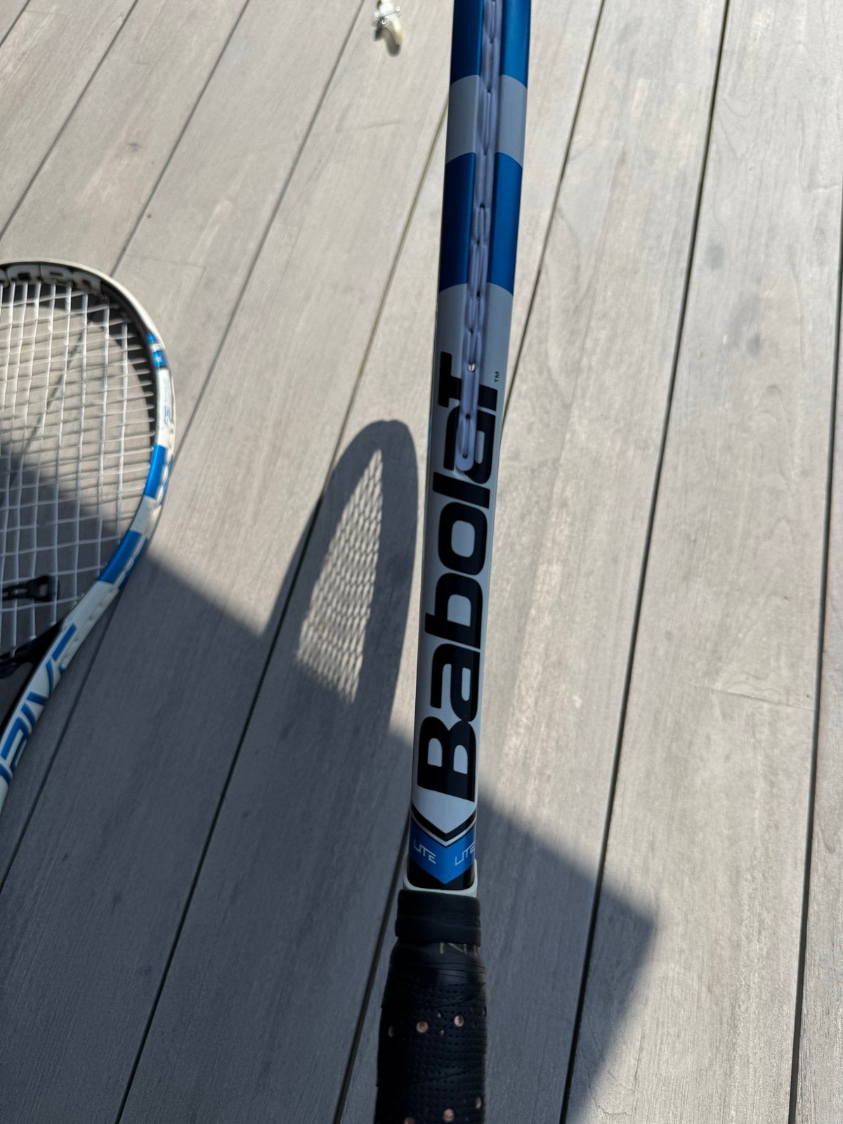 Babolat Pure Drive Lite Tennisracket (2 stuks), Sport en Fitness, Tennis, Verzenden, Gebruikt, Racket, Babolat