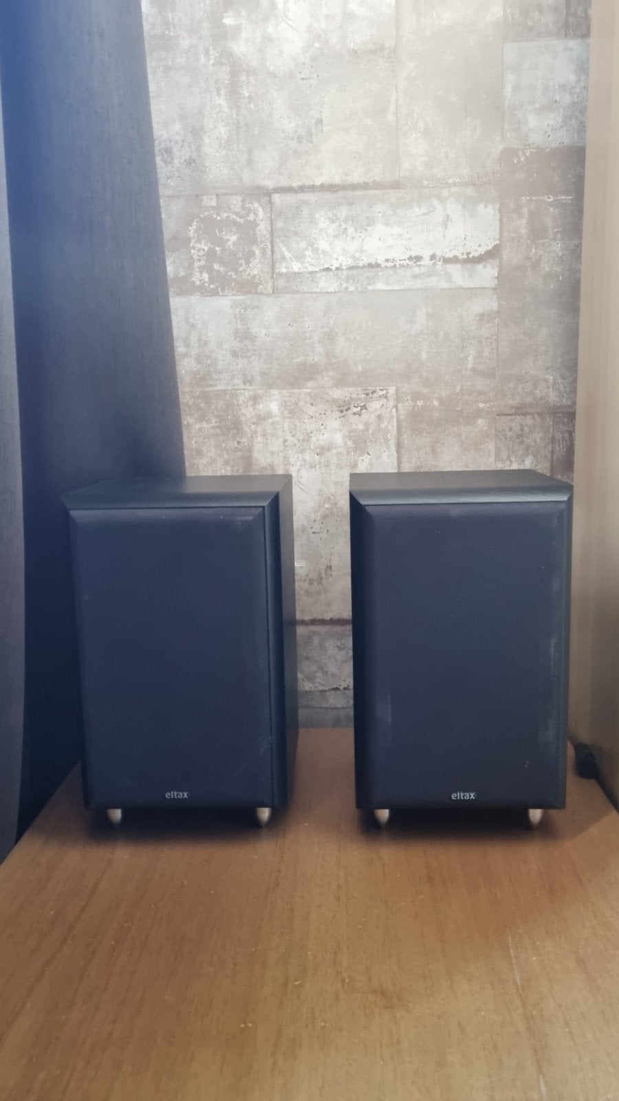 Eltax Monitor III speakerset, Basreflex, 120 tot 150 watt, Zo goed als nieuw, Boekenplank luidspreker