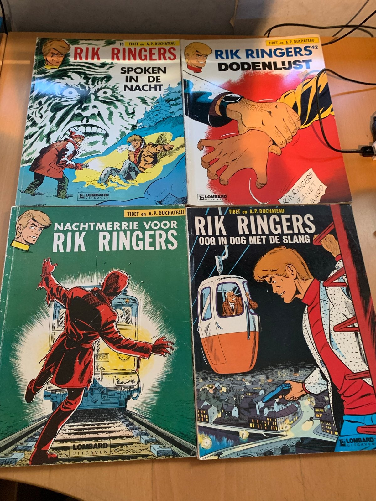 Rik Ringers stripboeken - 11 albums, Boeken, Complete serie of reeks, Ophalen of Verzenden, Gelezen