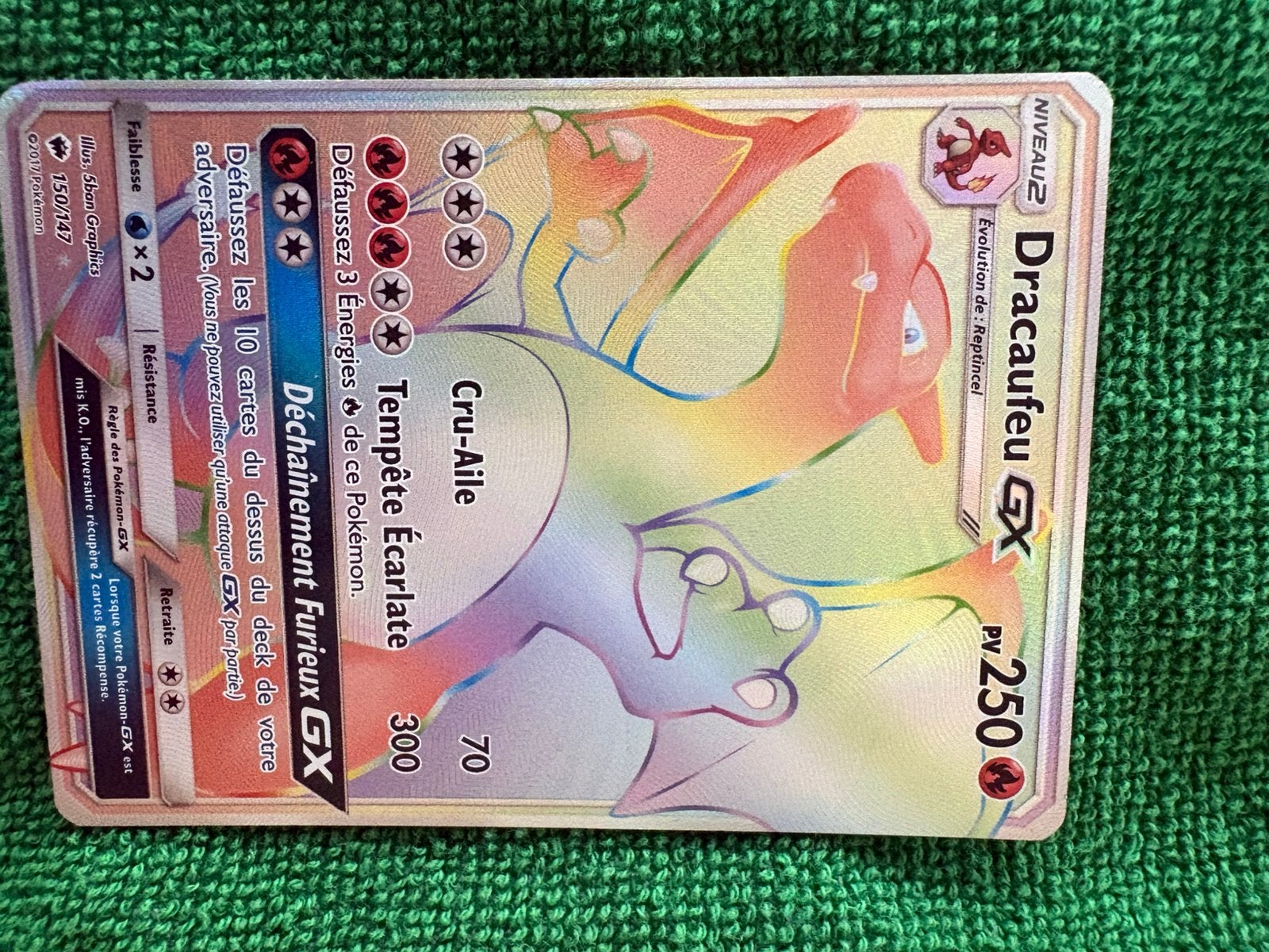 Charizard gx rainbow, Ophalen of Verzenden