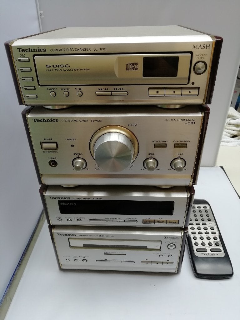 Technics SC-HD81 Stereo-set, Audio, Tv en Foto, Stereo-sets, Gebruikt, Cassettedeck, Cd-speler, Tuner of Radio, Overige merken