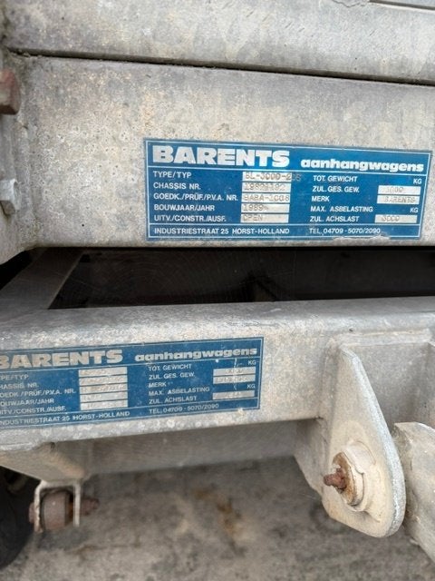 Barents Schamelwagen, Auto diversen, Ophalen of Verzenden, Gebruikt